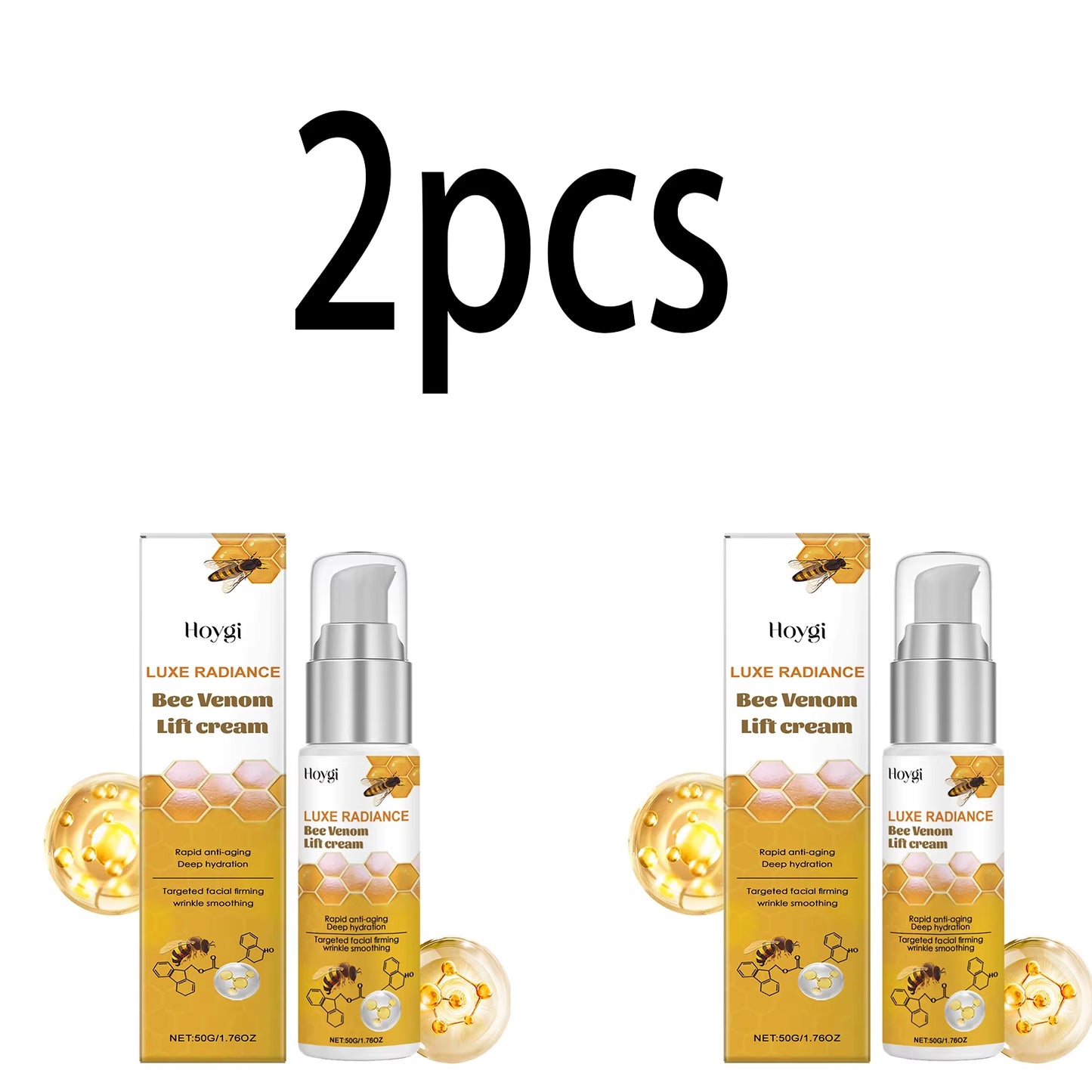 Bee Venom Cream for Face Remove Wrinkles Lifting Firming Improve Skin Sagging Tightening Nourishing Repair Facial Skin Care 50G