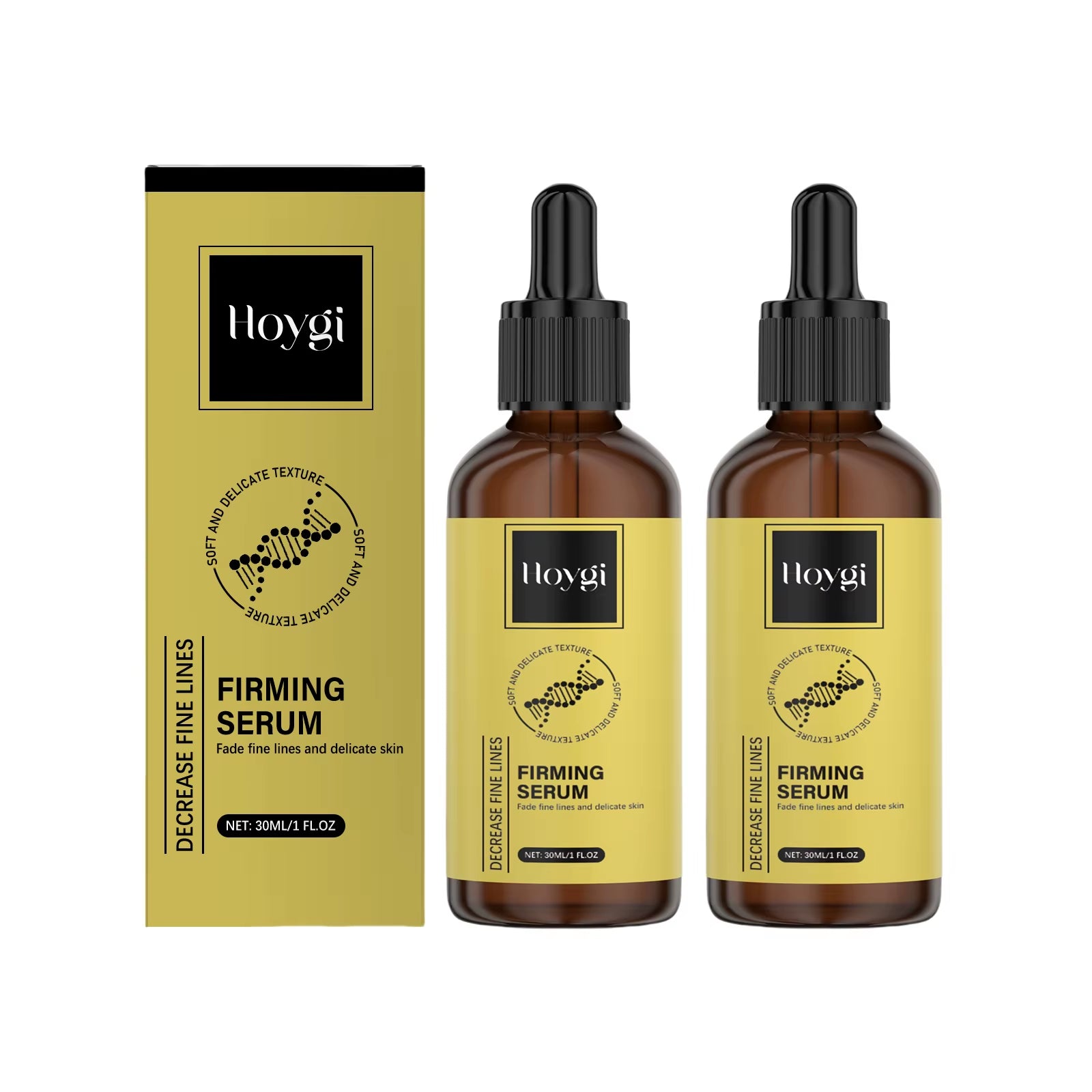 Anti-Wrinkle Firming Serum Skin Tightening Elasticity Boost Fine Lines Reduction Fast Absorbing Non-Greasy All Skin Types