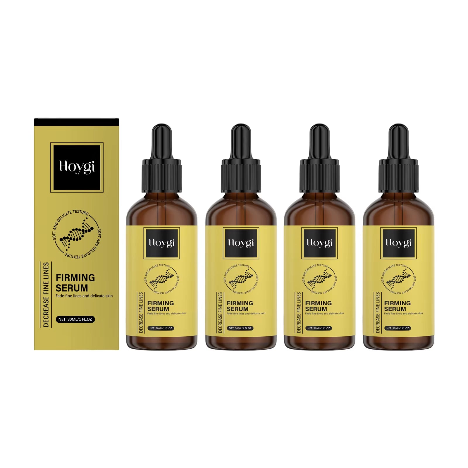 Anti-Wrinkle Firming Serum Skin Tightening Elasticity Boost Fine Lines Reduction Fast Absorbing Non-Greasy All Skin Types