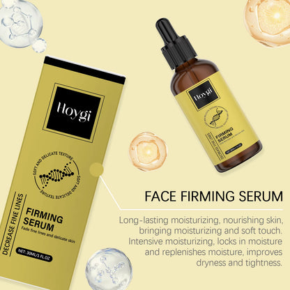 Anti-Wrinkle Firming Serum Skin Tightening Elasticity Boost Fine Lines Reduction Fast Absorbing Non-Greasy All Skin Types
